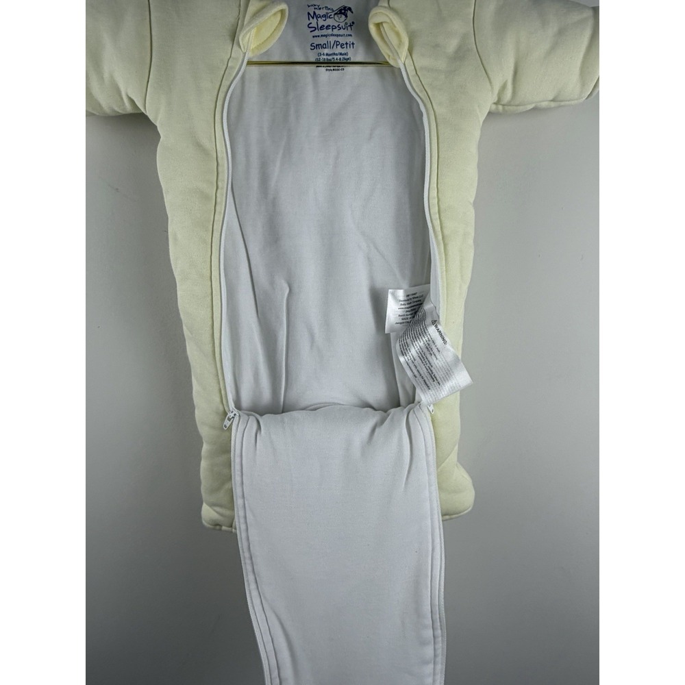 Magic Merlin's Magic SleepSuit Yellow Unisex Size Small, 3-6 M - Picture 4 of 8
